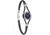 Dakota Watches Ladies Cord, Black Dial, Black Cord 2039-1