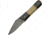 Damascus Bone/Horn Skinner Knife, 3.25 Damascus steel blade, Buffalo horn and camel bone handle, DM-1258HN