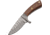 Damascus Fixed Blade Brown Micarta, DM1424