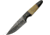 Damascus Fixed Blade Buffalo/Camel