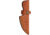 Damascus Fixed Blade Burnt Bone, DM1424BO