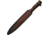 Damascus Fixed Blade Red/Black