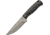 Damascus Grooved Fixed Blade