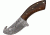 Damascus Guthook Fixed Knife DM1063