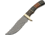 Damascus Hunter Horn/Walnut