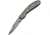 Damascus Mosaic Pins Lockback Folding Knife, 3in Damascus Steel Clip Point Blade, Damascus Steel, DM-1135