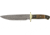 Damascus Plainsman Fixed Knife DM1044