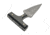 Damascus Push Dagger Micarta