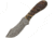 Damascus Rams Horn Skinner Fixed Blade Knife, 4.5in, Damascus Steel, Ram Horn Handle DM1121