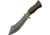 Damascus Scimitar Bowie Knife, 7 Damascus steel blade, Walnut handle, DM-1252