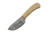 Damascus Skinner Knife w/ White Smooth Bone DM1080BO