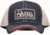 Daniel Defense Georgia Trucker's Hat w/ Mesh and Logo, Red and Black Plaid, Navy/White, OS 14-044-21125