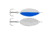 Danielson Kast-A-Way Shud-L Spoon 1/4oz Blue Chrome, SBKM14-CHB-D