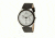 Danish Design Iq12q885 Anna Gotha Mens Watch - Black Leather Band, Pol SS Case, Black/White Face