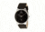 Danish Design Iq13q884 Anna Gotha Mens Watch - Black Leather Band, Pol SS Case, Black Face