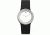 Danish Design Iv12q866 Stainless Steel Mens Watch - Black Leather Band, Pol SS Case, White Face