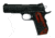 Dan Wesson Guardian Pistol, .45 ACP, 4.25in barrel, matte black aluminum alloy frame, custom wood grip, recoil operated semi-automatic, tritium night sights, 8 round magazine, DW-GN-45-4.25-1-FRRMPG