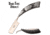 Dark Side Blades Razor, 3.75 in, 3Cr13 Stainless Steel Stainless Steel, Razor, Black/Gray, DS-082GY