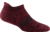 Darn Tough Element No Show Tab Lightweight Sock with Cushion - Womens, Burgundy, Large, 1106-BURGUNDY-L-DARN