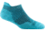 Darn Tough Element No Show Tab Lightweight with Cushion Shoes - Womens, Cyan, Small, 1112-CYAN-S-DARN