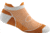 Endurance Double Cross Light No Show Sock - Womens-Mandarin-Small