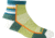 Endurance Fastback Light 1/4 Crew Sock - Womens-Lime-Small