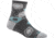 Darn Tough Floral Shorty Sock - Womens, Gray, Small, 1665-GRAY-S-DARN