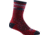 Darn Tough Pacer Micro Crew Ultra-Lightweight w/Cushion Running Sock - Womens, Burgundy, Small, 1050-BURGUNDY-S-DARN