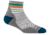 Darn Tough Run 1/4 Ultra-Lightweight Socks w/Cushion - Womens, Gray, Large, 1048-GRAY-L-DARN