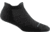 Darn Tough Run Coolmax No Show Tab Ultra-Lightweight w/ Cushion Running Sock - Womens, Black, Large, 1052-BLACK-L-DARN