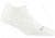 Darn Tough Run No Show Tab Ultra-Lightweight Running Sock - Womens, White, Large, 1043-WHITE-L-DARN