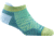 Darn Tough Run No Show Tab Ultra-Lightweight Sock - Womens, Aqua, Small, 1043-AQUA-S-DARN