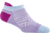 Darn Tough Run No Show Tab Ultra-Lightweight Sock - Womens, Lavender, Small, 1043-LAVENDER-S-DARN