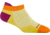 Darn Tough Run No Show Tab Ultra-Lightweight Socks - Womens, Citrus, Medium, 1043-N-6014-04
