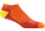 Darn Tough Run No Show Tab Ultra-Lightweight with Cushion Socks - Mens, Lava, Large, 1039-LAVA-L-DARN