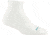 Darn Tough Run Quarter Ultra-Lightweight w/ Cushion Running Sock - Womens, White, Medium, 1048-WHITE-M-DARN