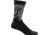 Darn Tough State of Mind Crew Light Sock - Mens, Black/White, Large, 6011-BLACK/WHITE-L-DARN