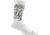 Darn Tough State of Mind Crew Light Sock - Mens, White/Black, Medium, 6011-WHITE/BLACK-M-DARN