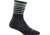 Darn Tough Stride Micro Crew Ultra-Lightweight Running Sock - Womens, Black, Large, 1045-BLACK-L-DARN