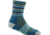 Darn Tough Stripes Micro Crew Cushion Sock - Womens, Aqua Stripe, Small, 1904-AQUA-STRIPE-S-DARN
