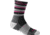 Darn Tough Stripes Micro Crew Cushion Sock - Womens, Black Hot Pink Stripe, Small, 1904-BLACK-HOT-PINK-S