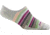 Darn Tough Topless Multi Stripe No Show Hidden Light Sock - Womens, Ash, Medium, 6001-ASH-M-DARN