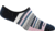 Darn Tough Topless Multi Stripe No Show Hidden Light Sock - Womens, Navy, Small, 6001-NAVY-S-DARN