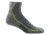 Darn Tough Hiker 1/4 Midweight with Cushion Socks - Men's, Gray, Large, 1959-GRAY-L-DARN