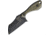 Darrel Ralph DDR Klax Fixed Blade Wharn Knife, 5.25in Overall, 2.63in Black Powder Coated 440C SS Wharncliffe Blade, G10, DDR KLAX WHARNCLIFF