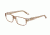 Davidoff Prescription Eyeglasses 91039 Single Vision Brown Frame
