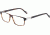 Davidoff 91056 Single Vision Prescription Eyeglasses, Black Brown Havana Frame, 91056-6850SV
