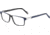 Davidoff 91056 Single Vision Prescription Eyeglasses, Blue Black Frame, 91056-4200SV