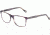 Davidoff 91059 Single Vision Prescription Eyeglasses, Violet Brown Frame, 91059-4276SV