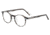 Davidoff 91064 Single Vision Prescription Eyeglasses, Grey Structure Frame, 91064-6542SV